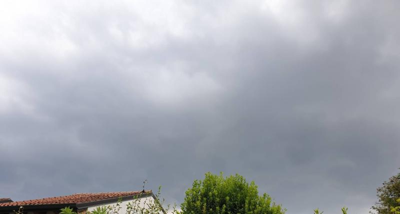 Temporale in arrivo
