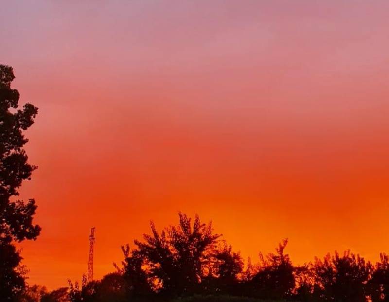 Tramonto bia argenta