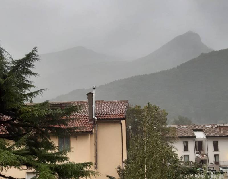 Pioggia incessante