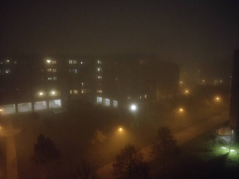 Sera di nebbia
