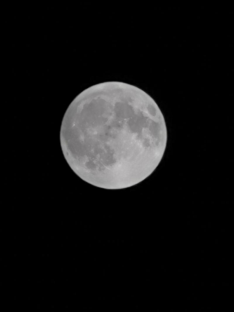 Foto scattata alle 21.39 del 29 novembre 2020