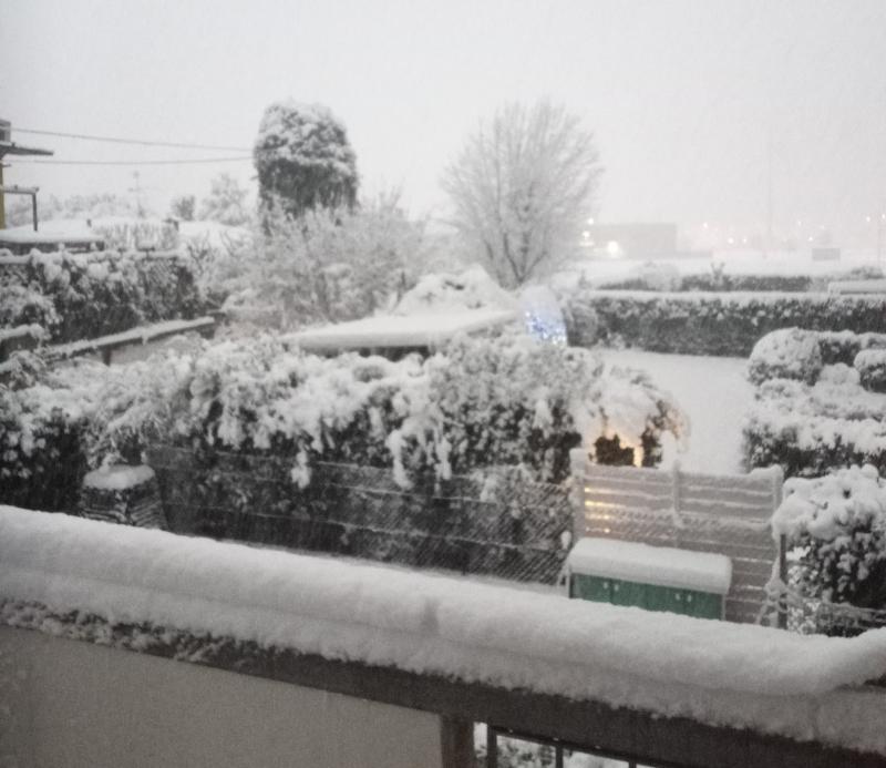 Sveglia sotto la neve