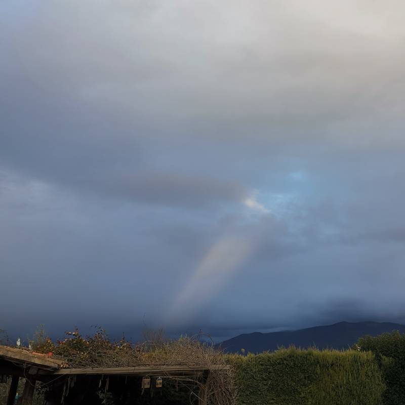 Strana nuvola per la campagna spoletina