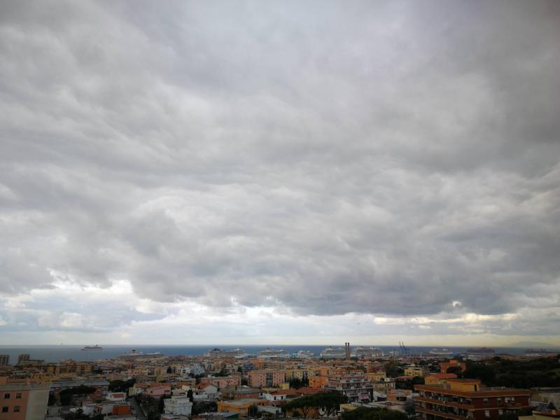 Vista su civitavecchia