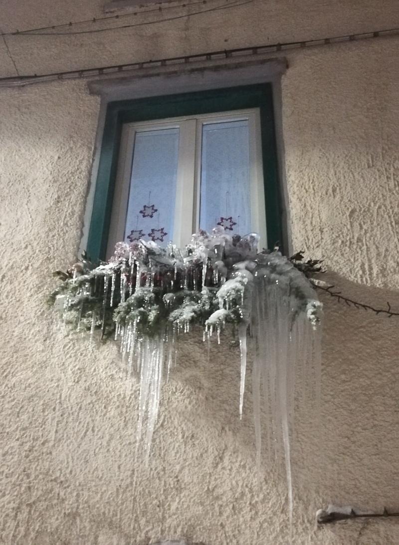 Scultura di ghiaccio naturale