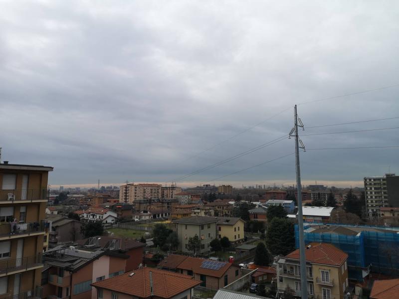 Nuvole tutto coperto a san maurizio