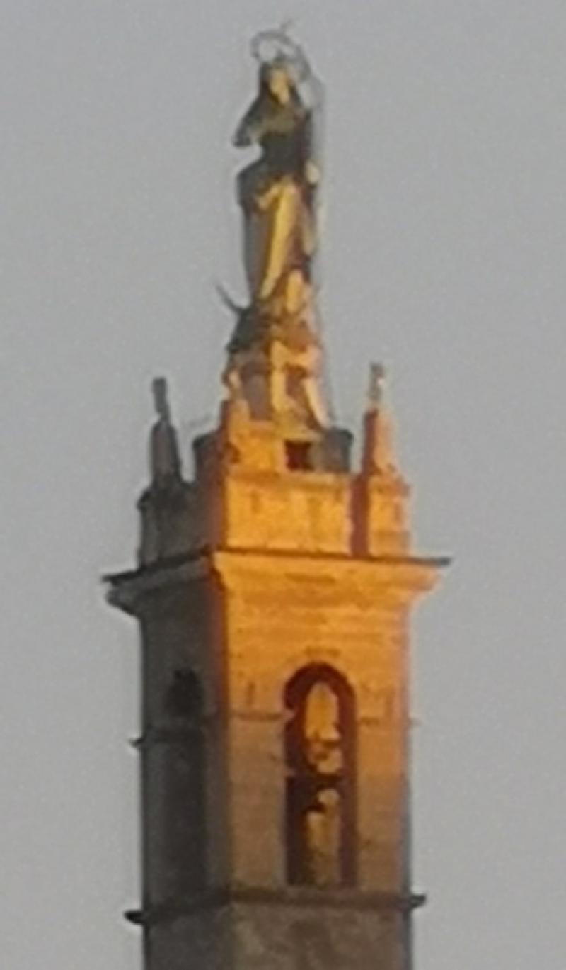 Campanile del santuario di sombreno
