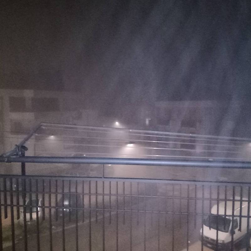Nebbia fitta visibilita' meno di 50 m