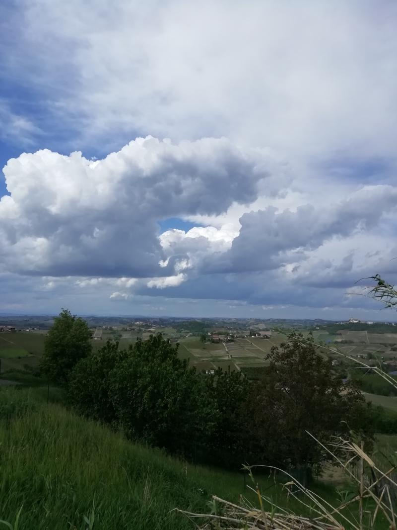 Nuvole minacciose ma bellissime