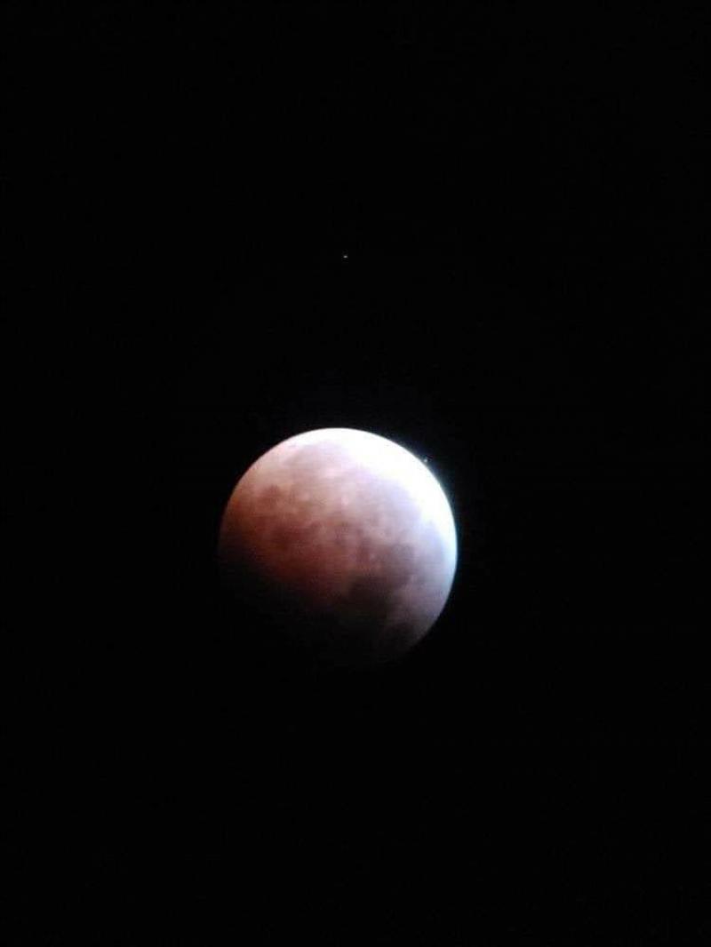 Eclisse lunare a melbourne