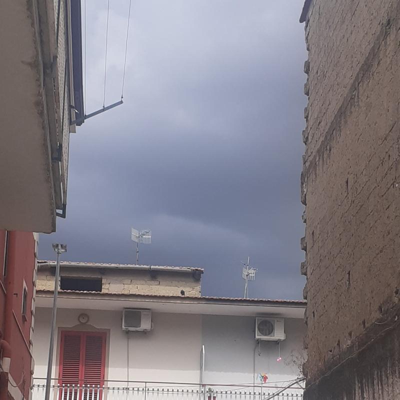 Temporale forte in arrivo ad Acerra