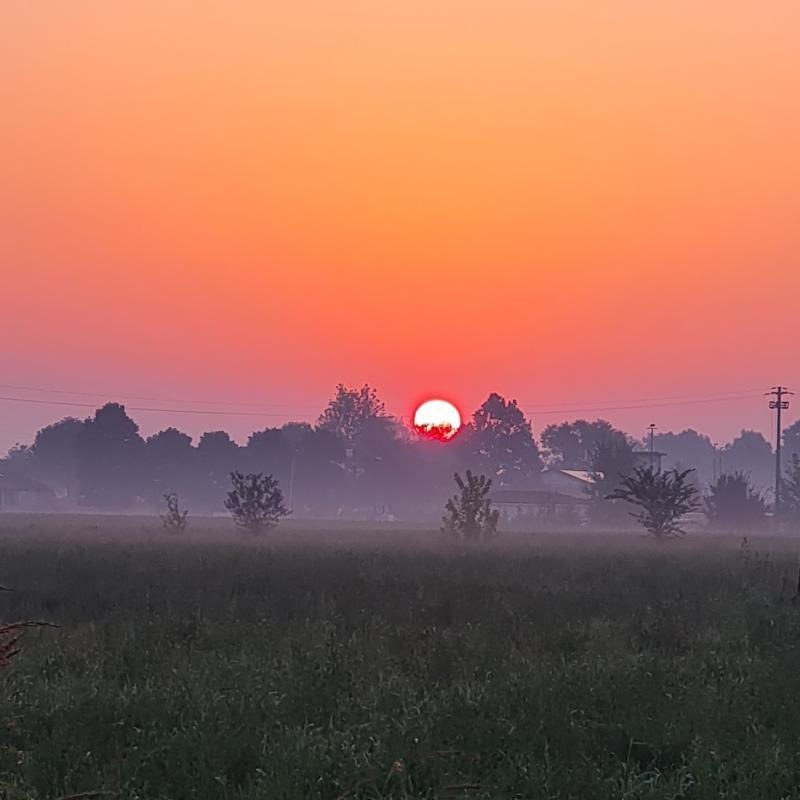 L'alba del 14 agosto 2021