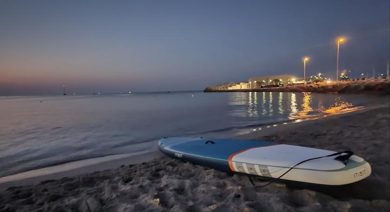 Spiaggia al tramonto