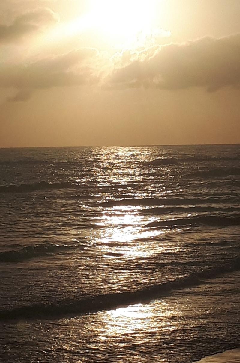 Riflesso brillante del sole