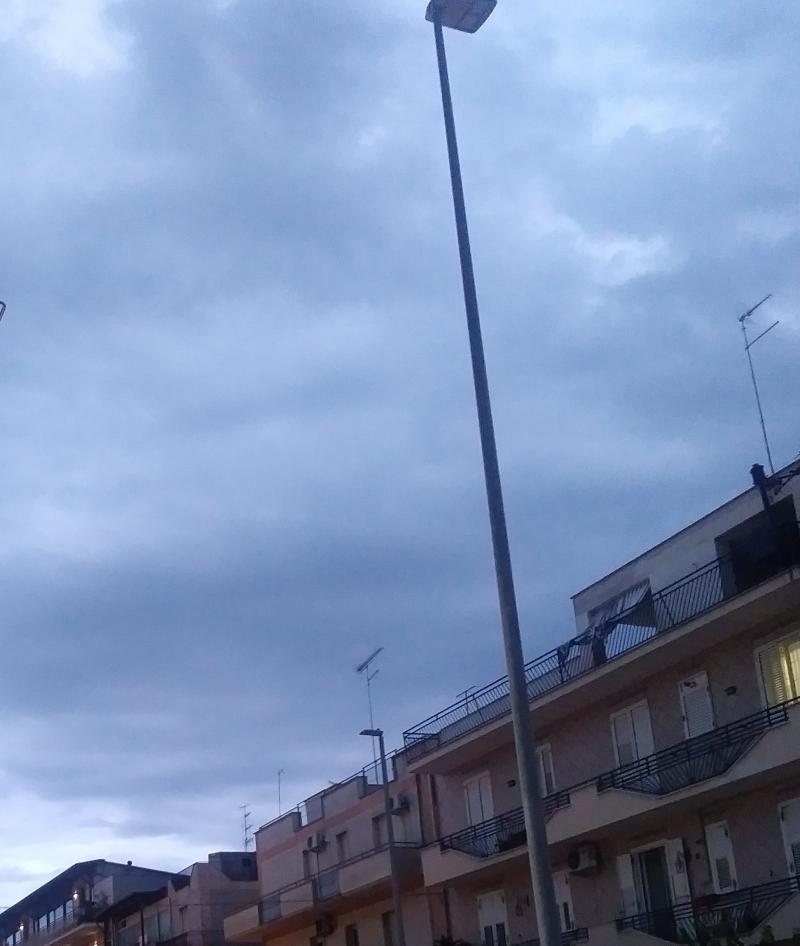 Poche gocce di pioggia a Cerignola