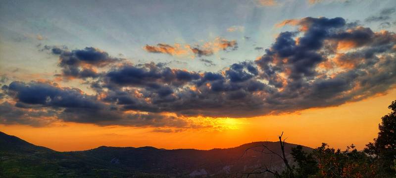 Tramonto a montemartino