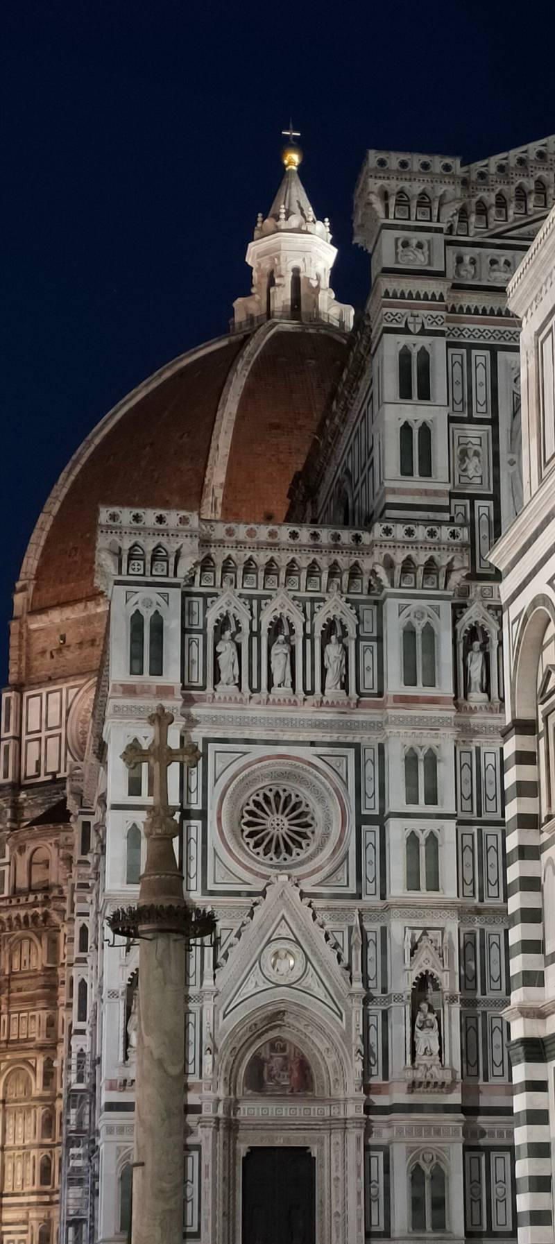 Florence cathedral by night