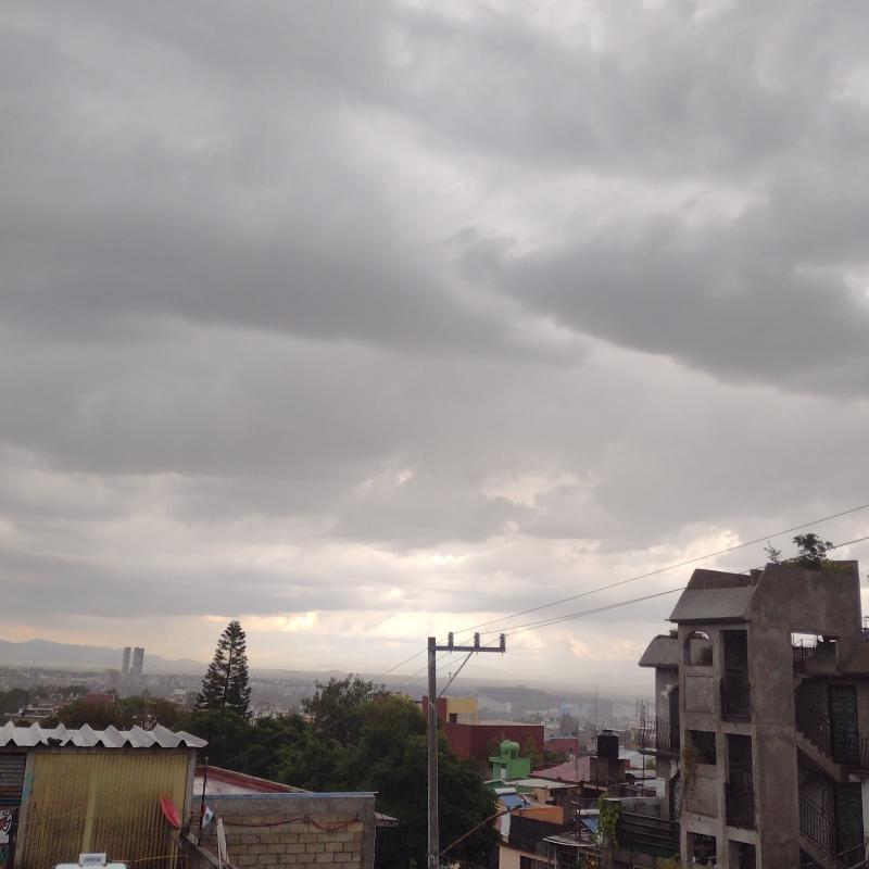 En sur de cdmx esta' lloviendo