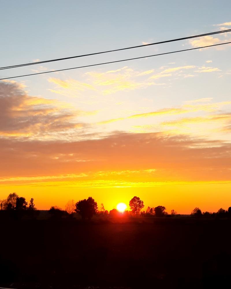 Tramonto d'autunno
