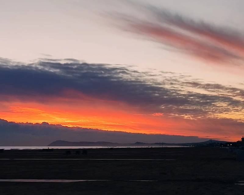 Alba del 7 dicembre a miramare