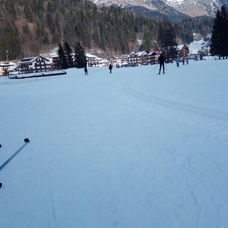 Bellissima giornata per sciare