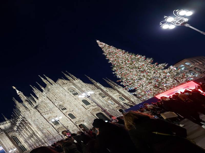 Natale in piazza duomo