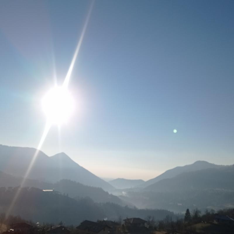 Un raggio di sole che riscalda.