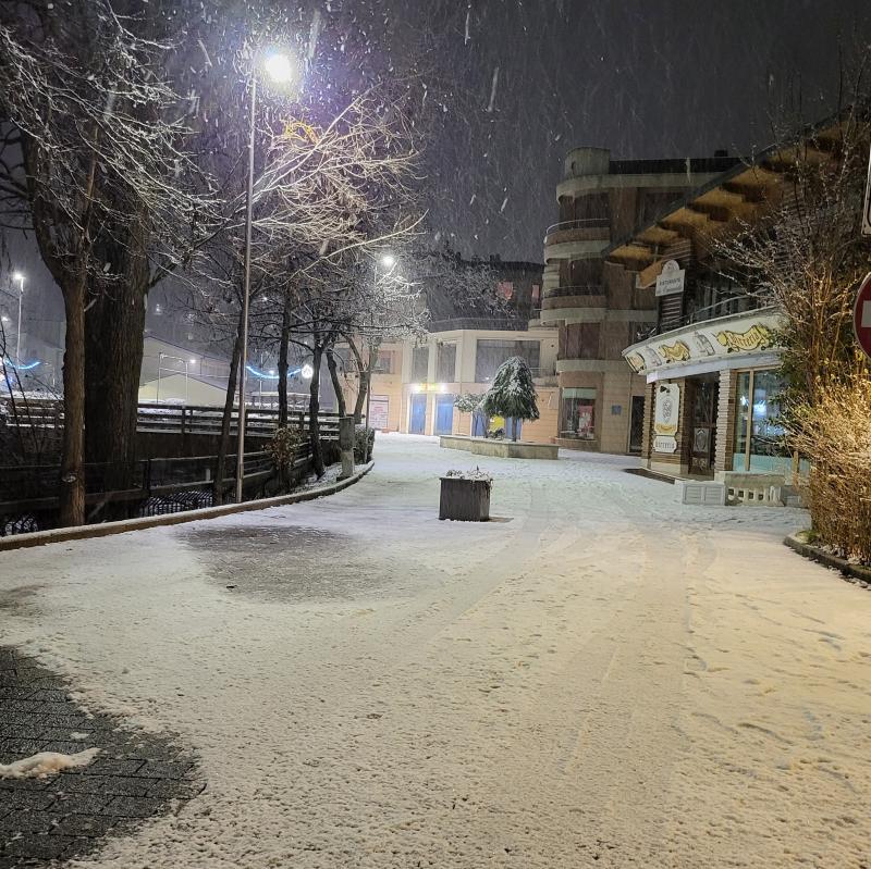Castel di sangro innevato