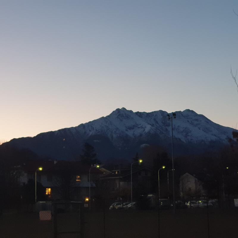 Le prime luci del giorno
