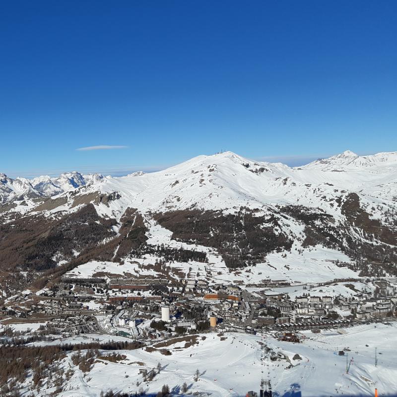 Sestriere dall'alto