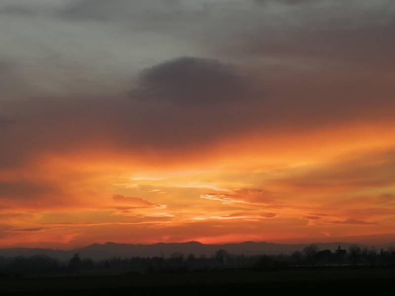 Rosso di sera bel tempo si spera.