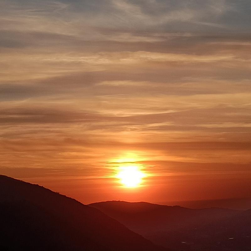 Tramonto da Ciciliano rm