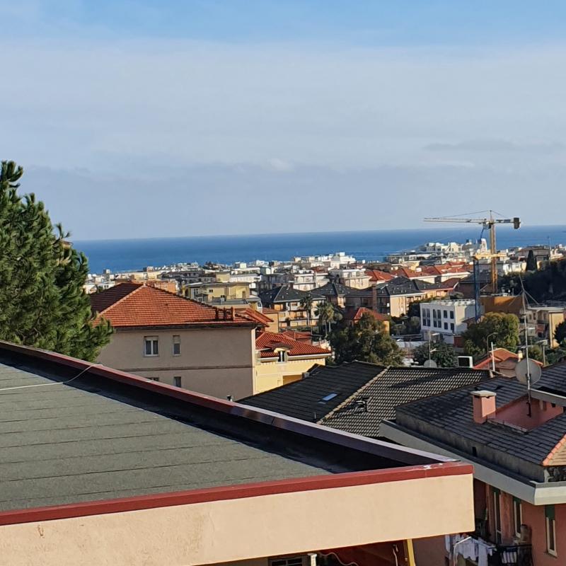Vista di Alassio da parco san rocco