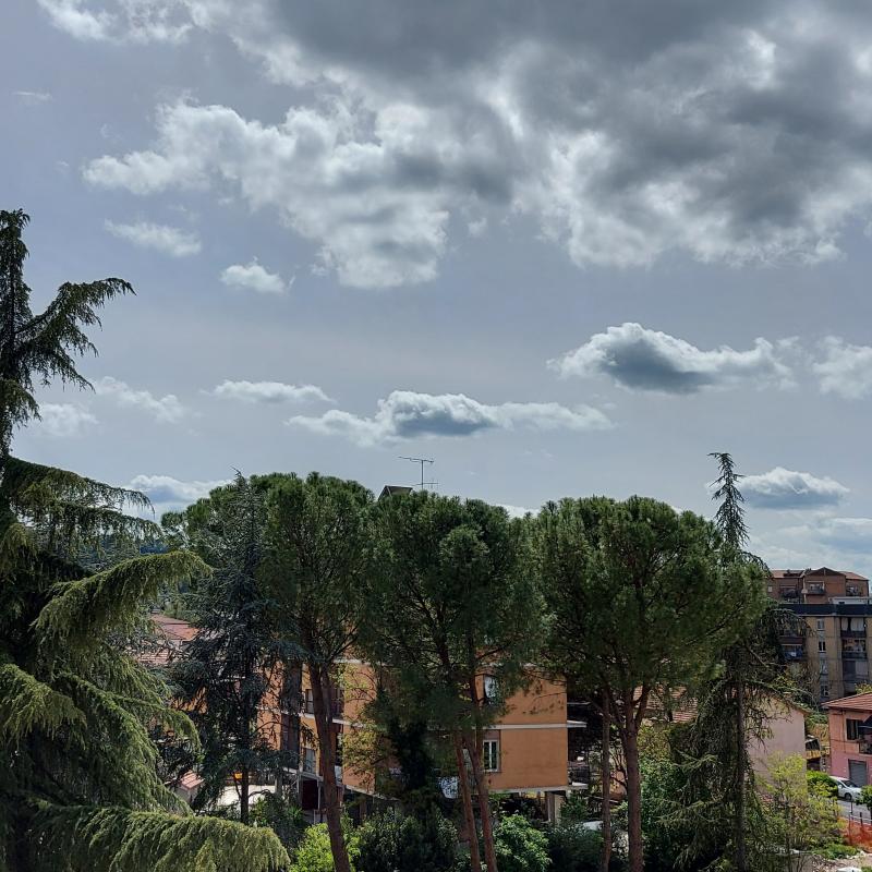 Bellissime nubi nel cielo di Terni