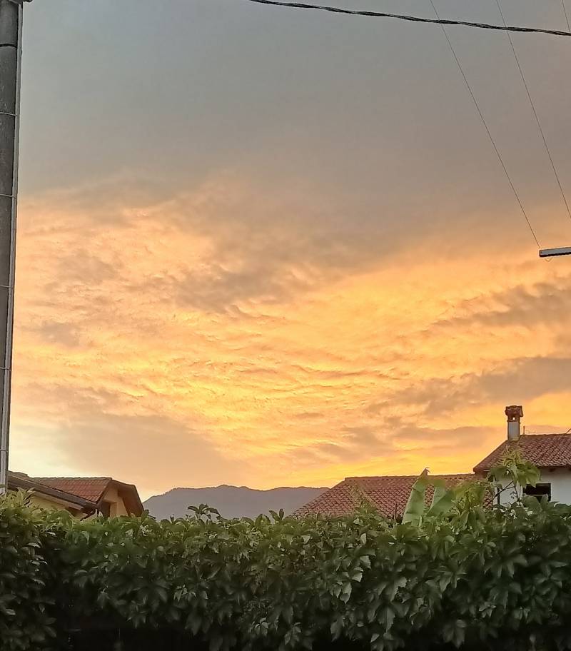 tramonto dopo la tempesta....