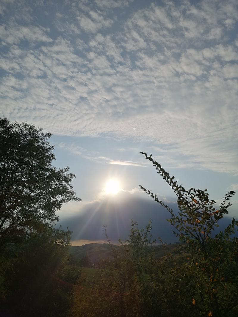 arriva la pioggia finalmente.