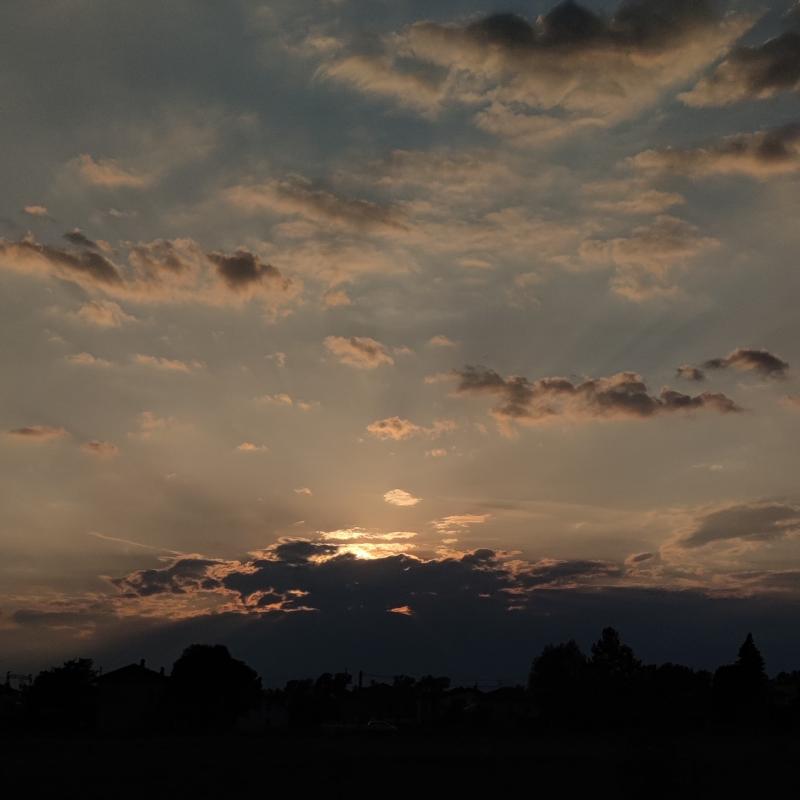 tramonto spettacolare