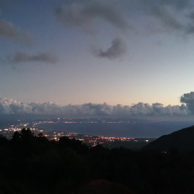 Vista golfo lamezia terme da s.maria