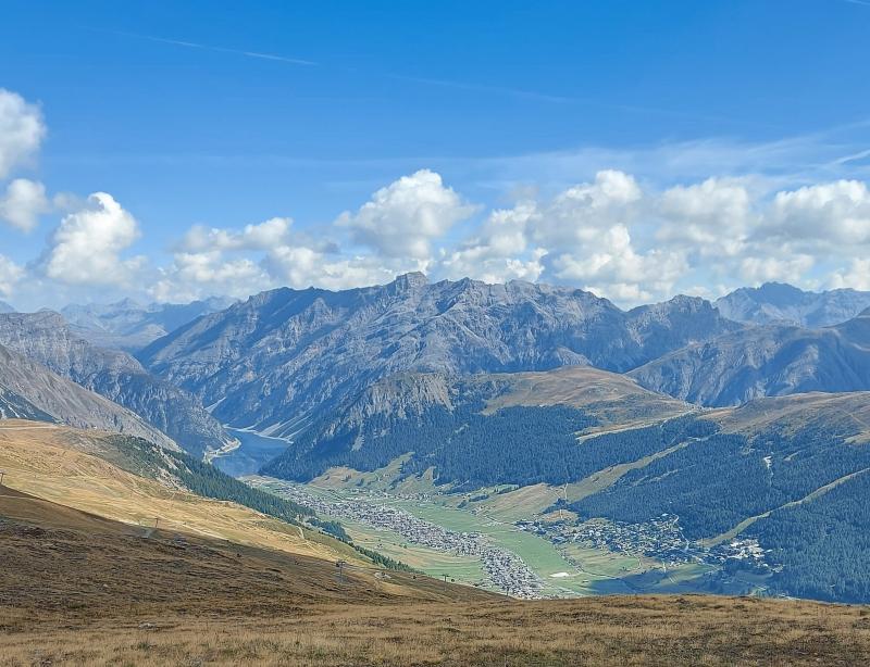 Livigno dall'alto