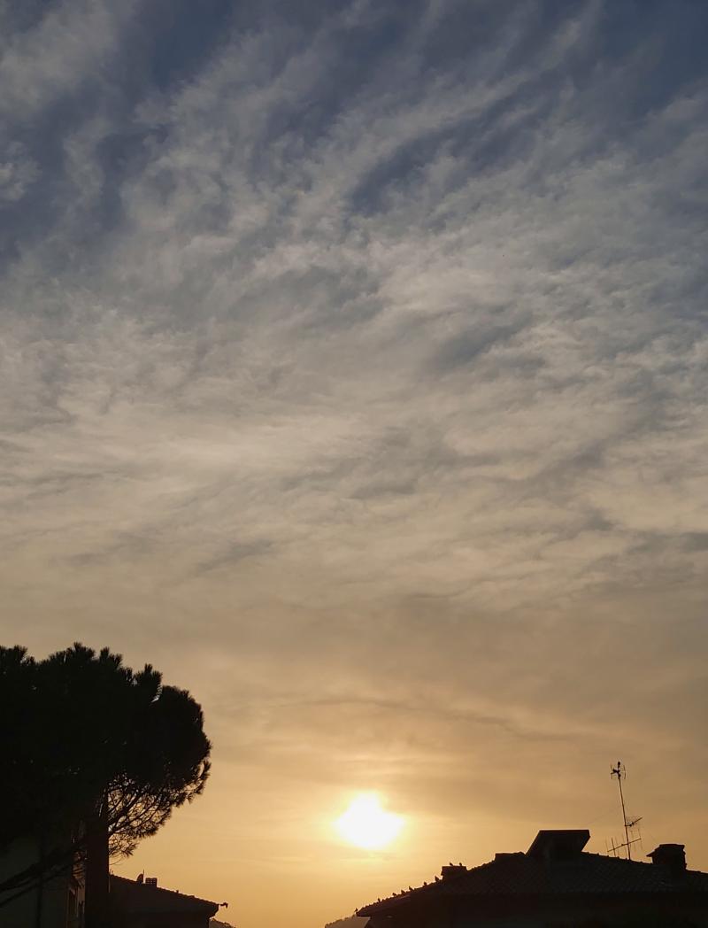 Entratico sfumatura di un tramonto