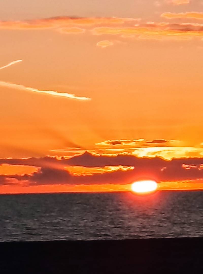 che bel tramonto a Marina di. Cerveteri