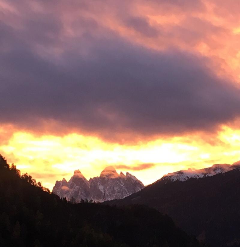 Alba in Val di Funes 17.11.2022