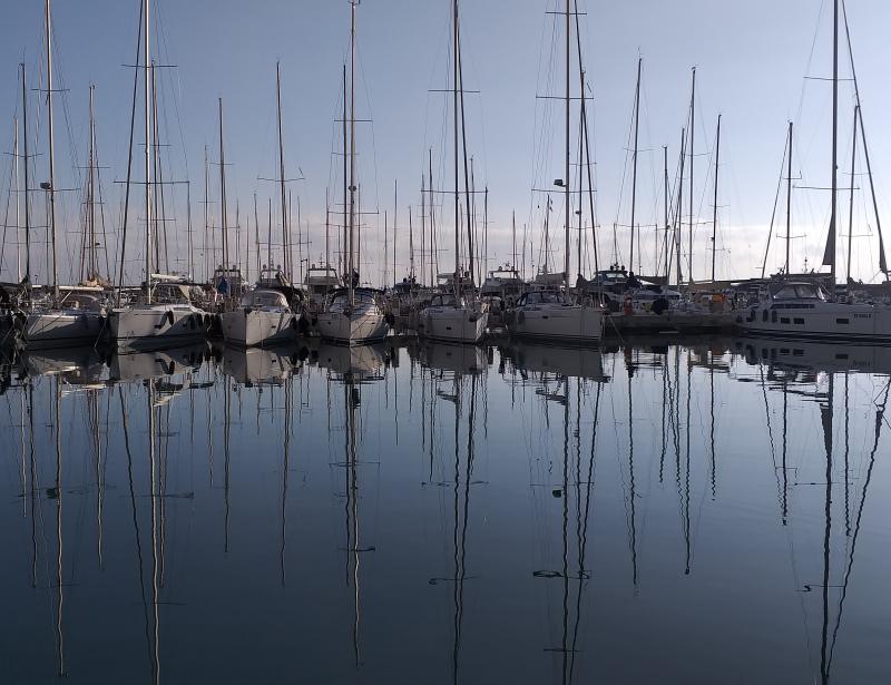 riflessi al porto
