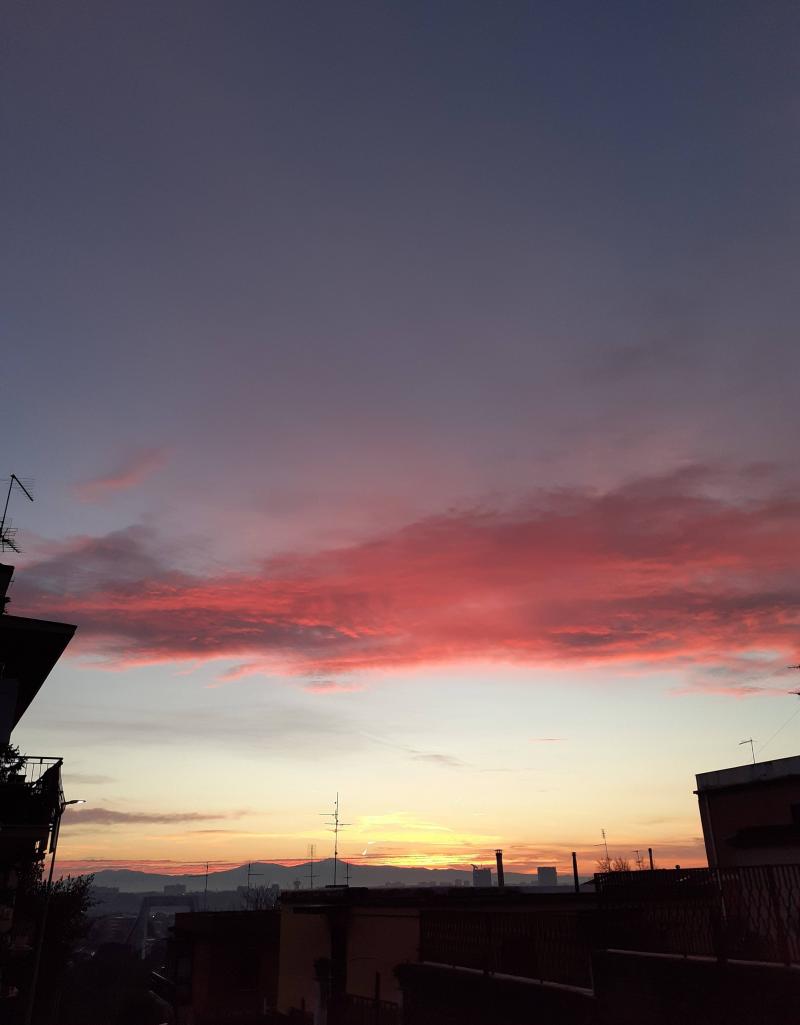 sorgere del sole 13 gennaio