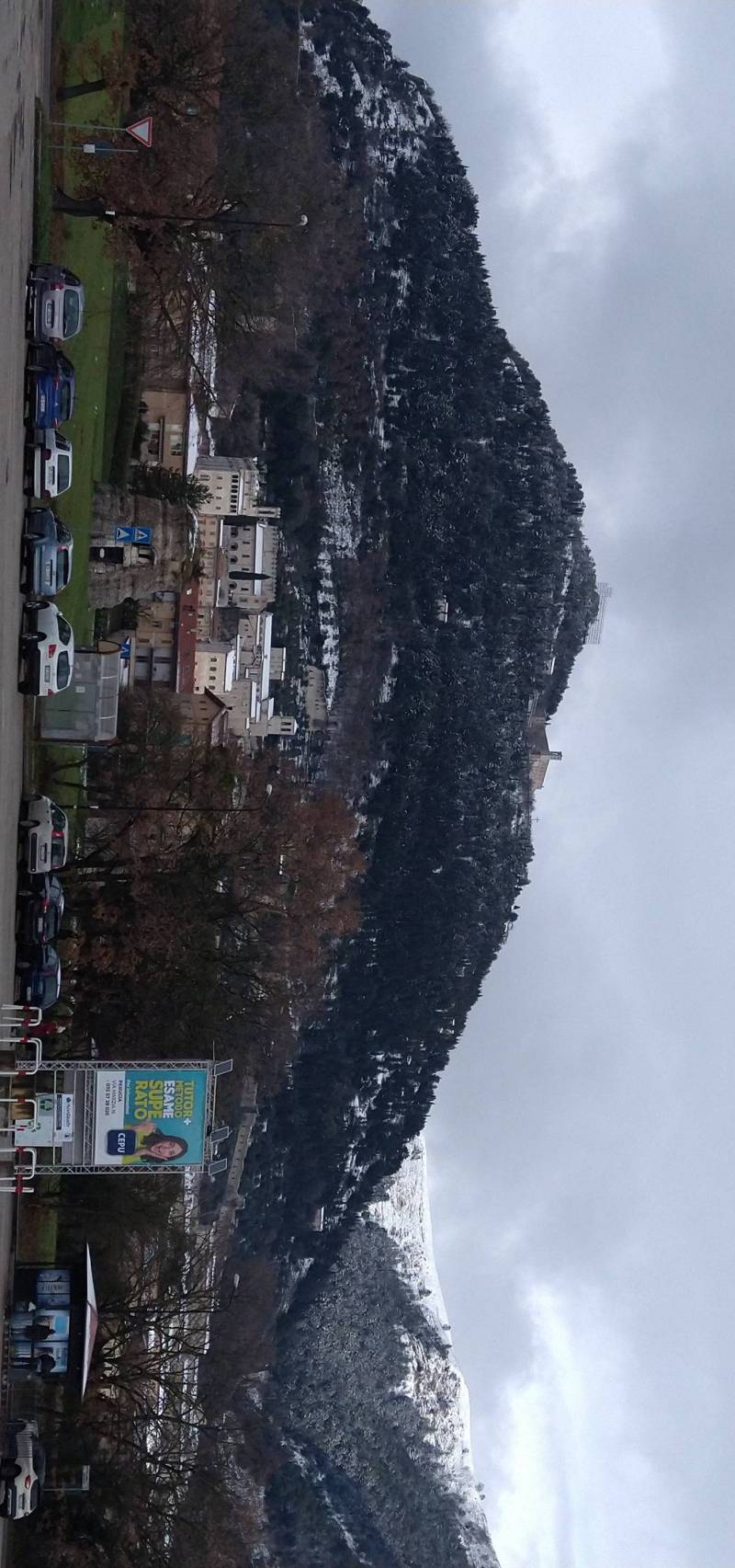 Panorama monti di Gubbio