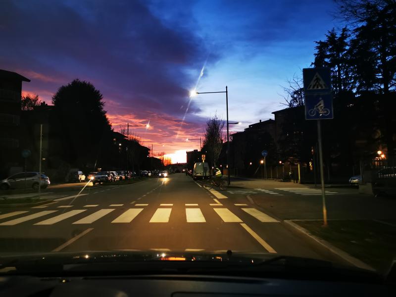 tramonto spettacolare