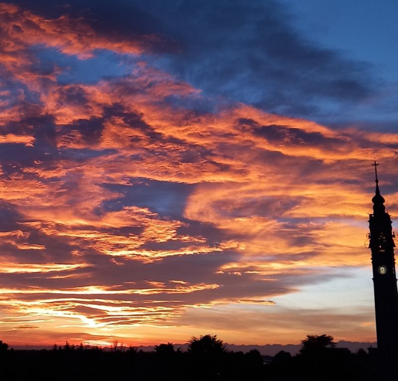fuocoso tramonto