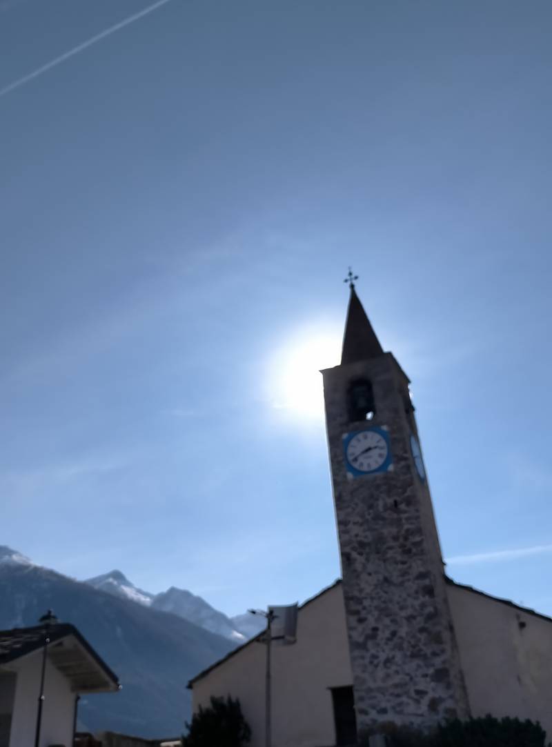 il bel sole ad Oyace