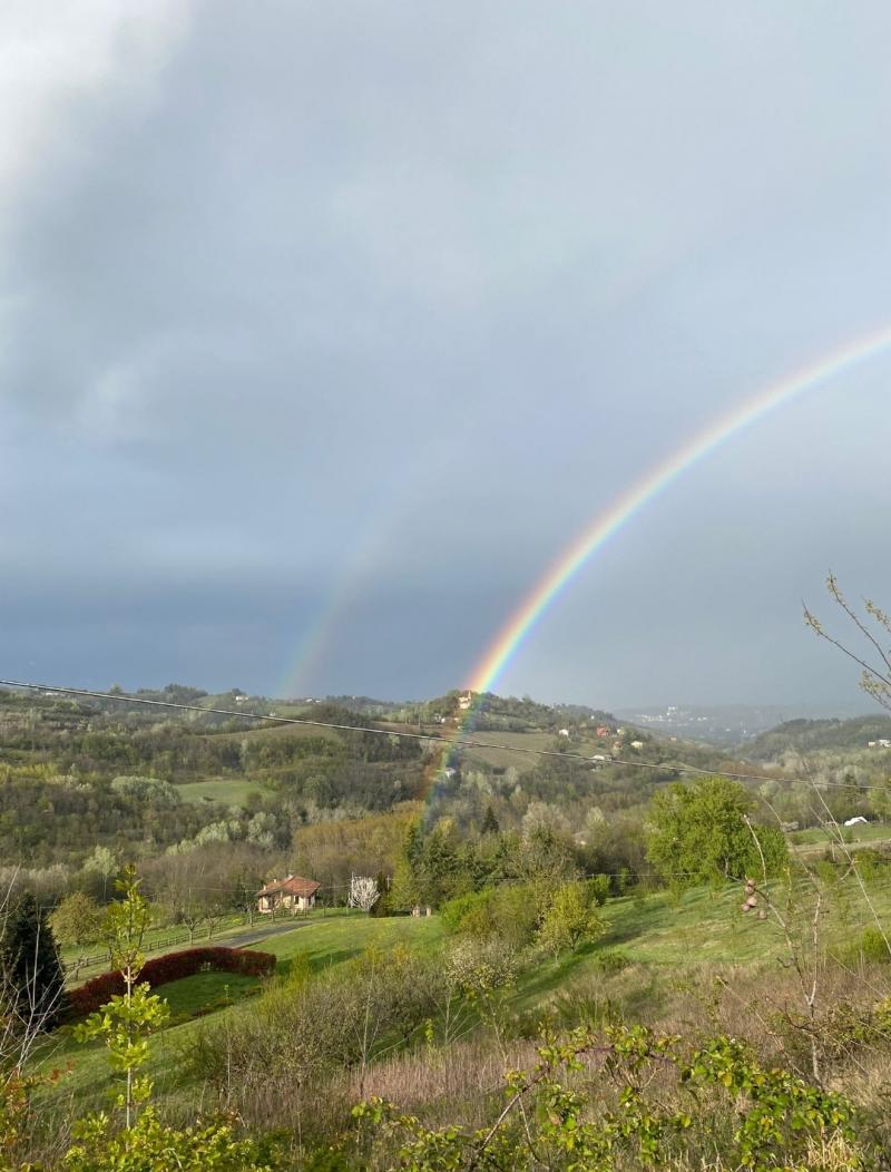Bandiera Arcobaleno 3x5 Piedi (90x150 Cm) - Orgoglio LGBTQ+ - Poliestere Resistente, Ideale Per Sfilate E Feste - 5