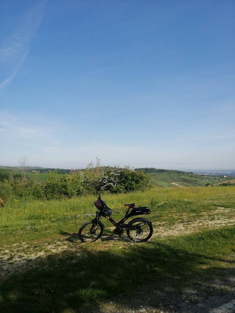 giornata ideale per uscita in bici.